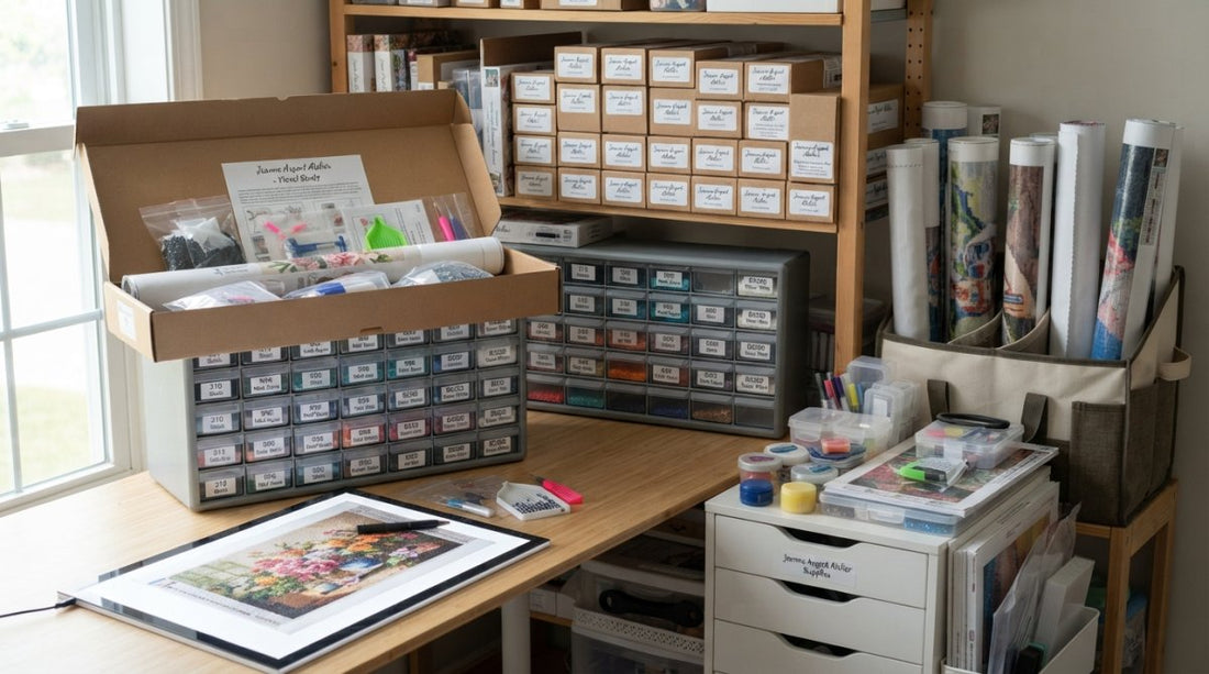 How to Store Diamond Painting Kits: A Complete Guide
