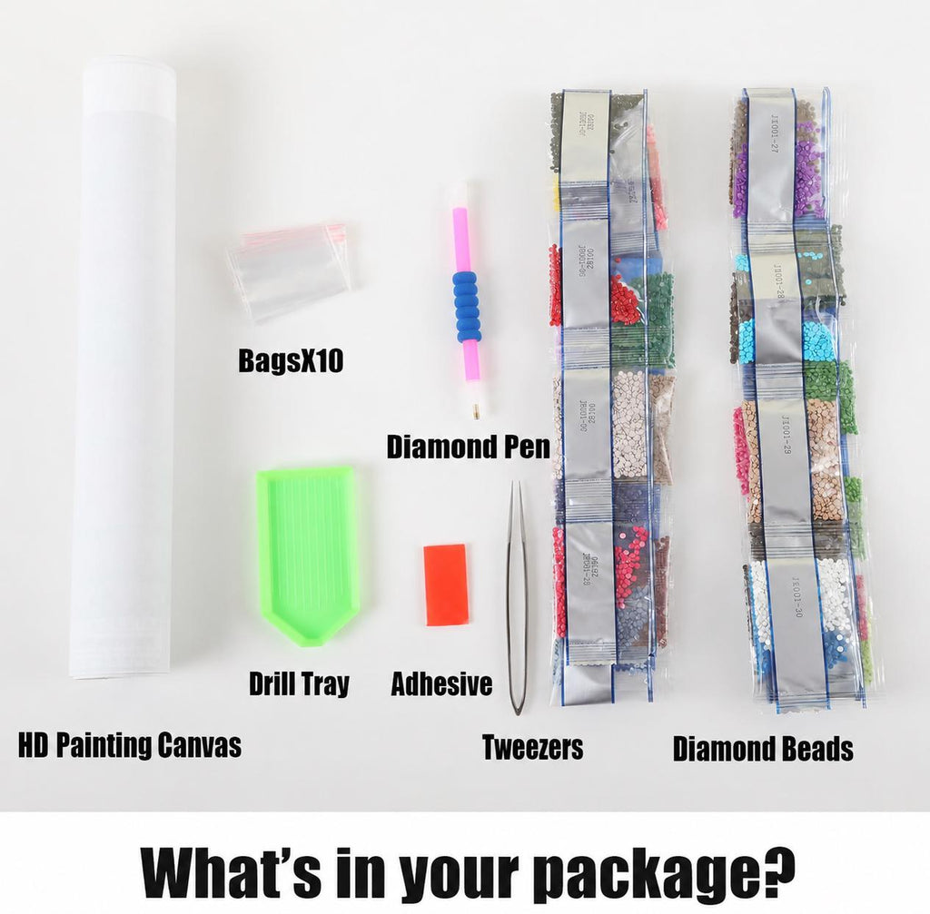 Colorful Tree of Life Diamond Painting Kit – Prism Grove | 90x50cm (36x20 inches)  Full Drill, Round Drill